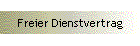 Freier Dienstvertrag